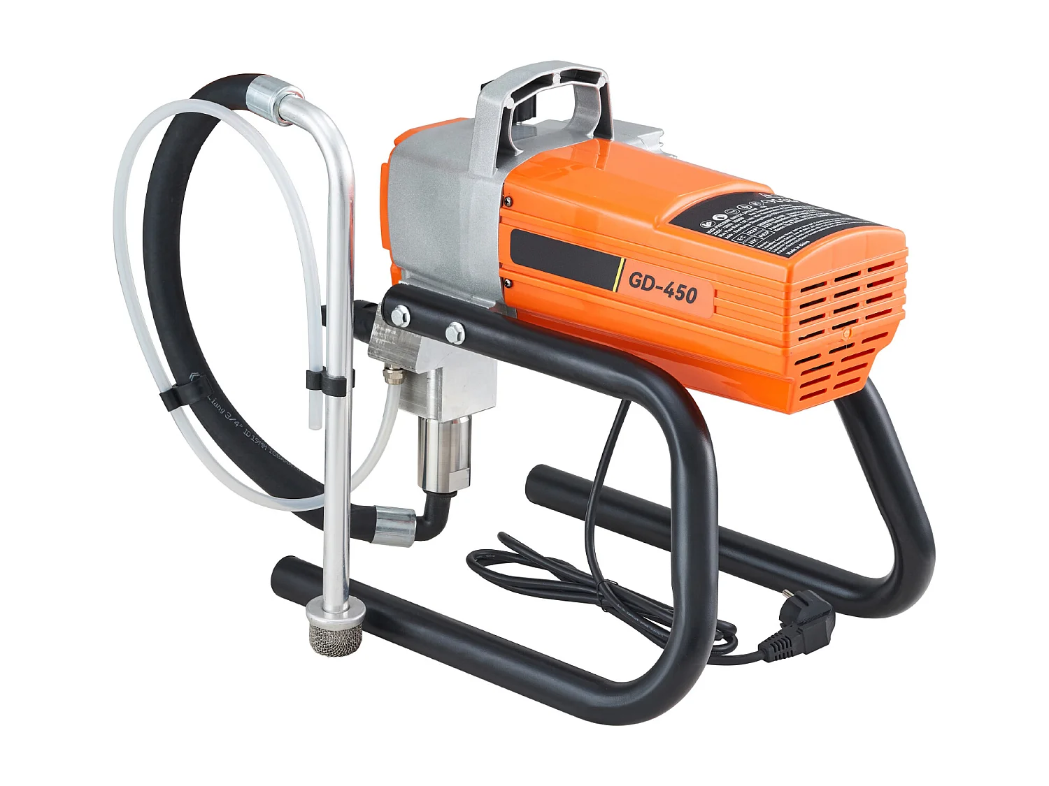 Pulvérisateur Sans Air SucceBuy 1500 W, 3000 PSI, 1,8 L/min, pour Peinture Intérieure et Extérieure, Fournitures, Clôtures, Construction