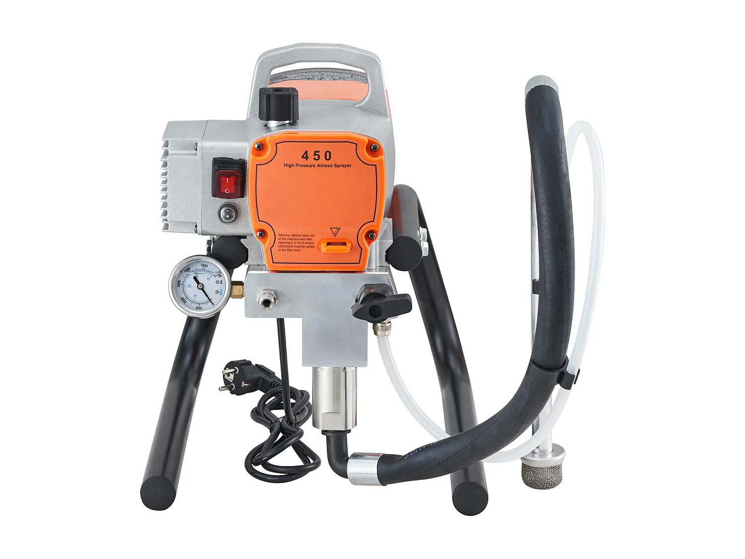 Pulvérisateur Sans Air SucceBuy 1500 W, 3000 PSI, 1,8 L/min, pour Peinture Intérieure et Extérieure, Fournitures, Clôtures, Construction