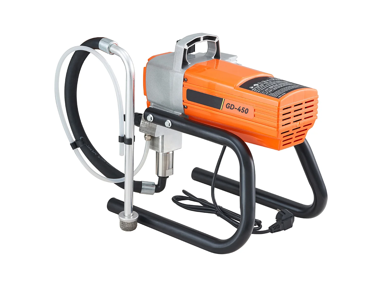 Pulvérisateur Sans Air SucceBuy 1800 W, 3000 PSI, 1,8 L/min, Pression de Pulvérisation Réglable, pour Peinture Intérieure Extérieure