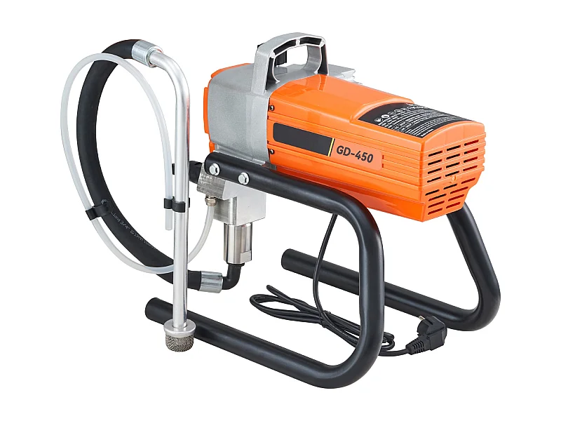 Pulvérisateur Sans Air SucceBuy 1800 W, 3000 PSI, 1,8 L/min, Pression de Pulvérisation Réglable, pour Peinture Intérieure Extérieure