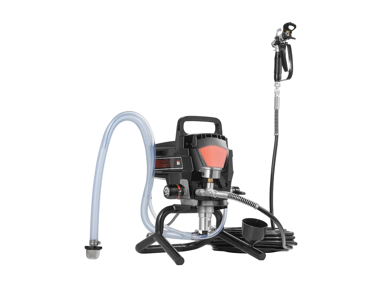 Pulvérisateur de Peinture Sans Air Sur Pied SucceBuy, Pulvérisateur Électrique Portatif 950 W 3000 PSI