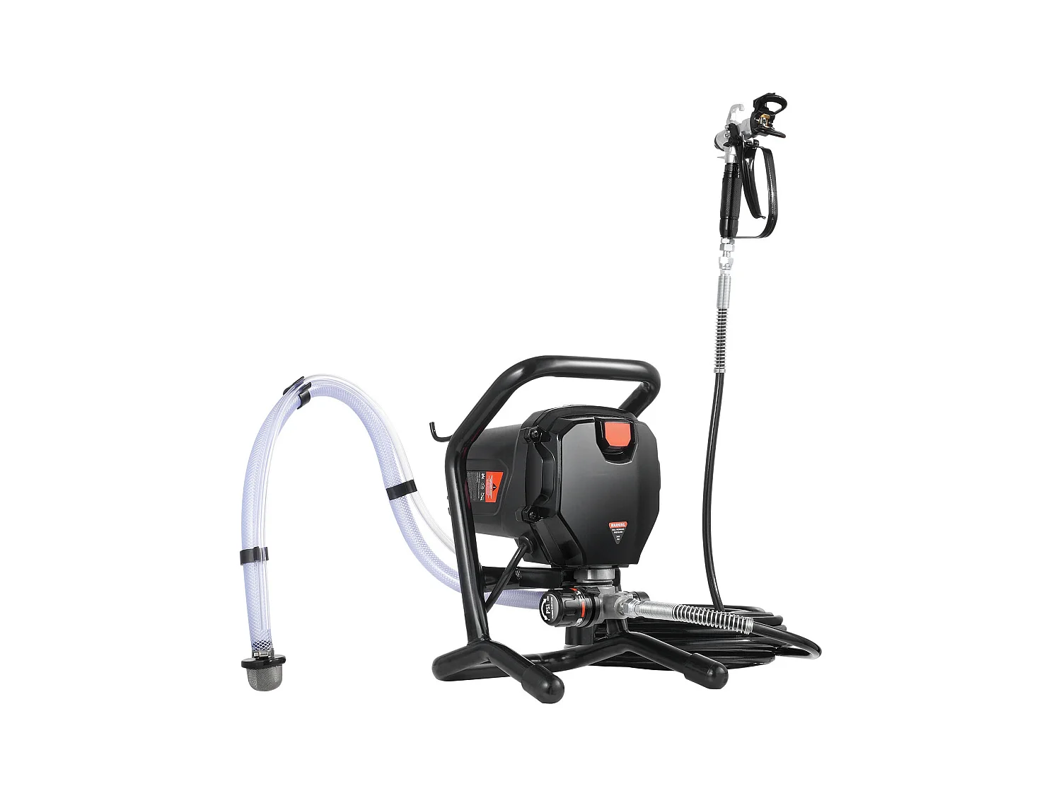 Pulvérisateur de Peinture Sans Air Sur Pied SucceBuy, Pulvérisateur Électrique Portatif 750 W 3000 PSI