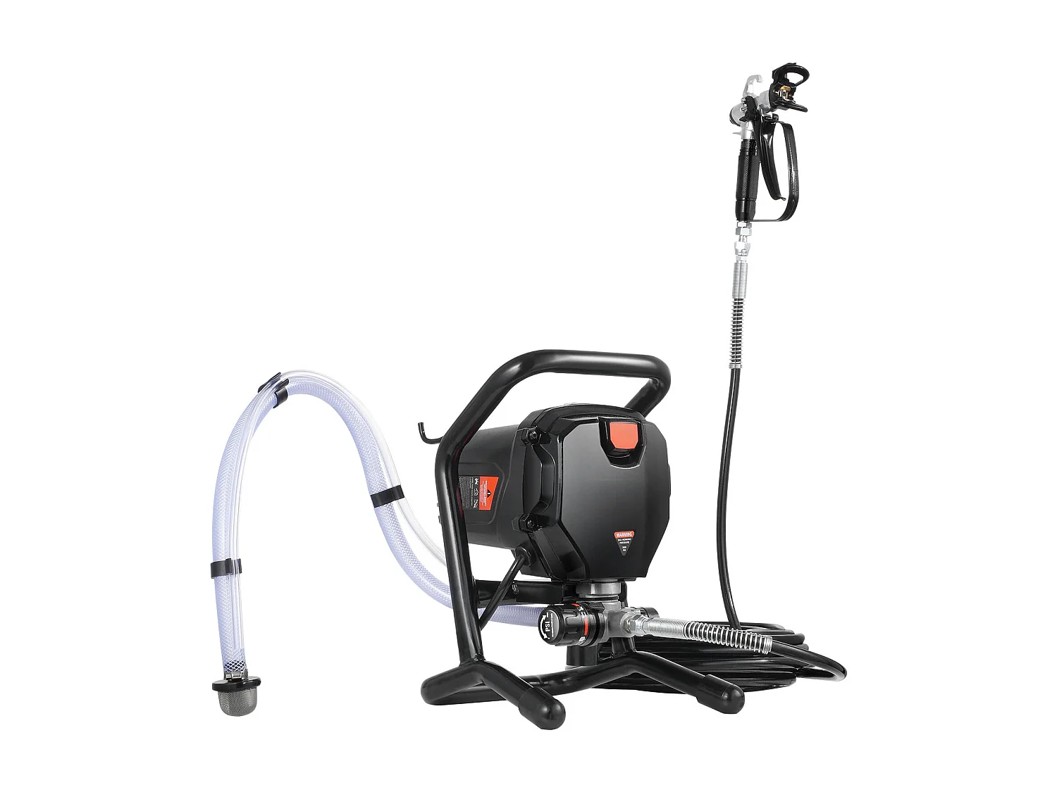 Pulvérisateur de Peinture Sans Air Sur Pied SucceBuy, Pulvérisateur Électrique Portatif 750 W 3000 PSI