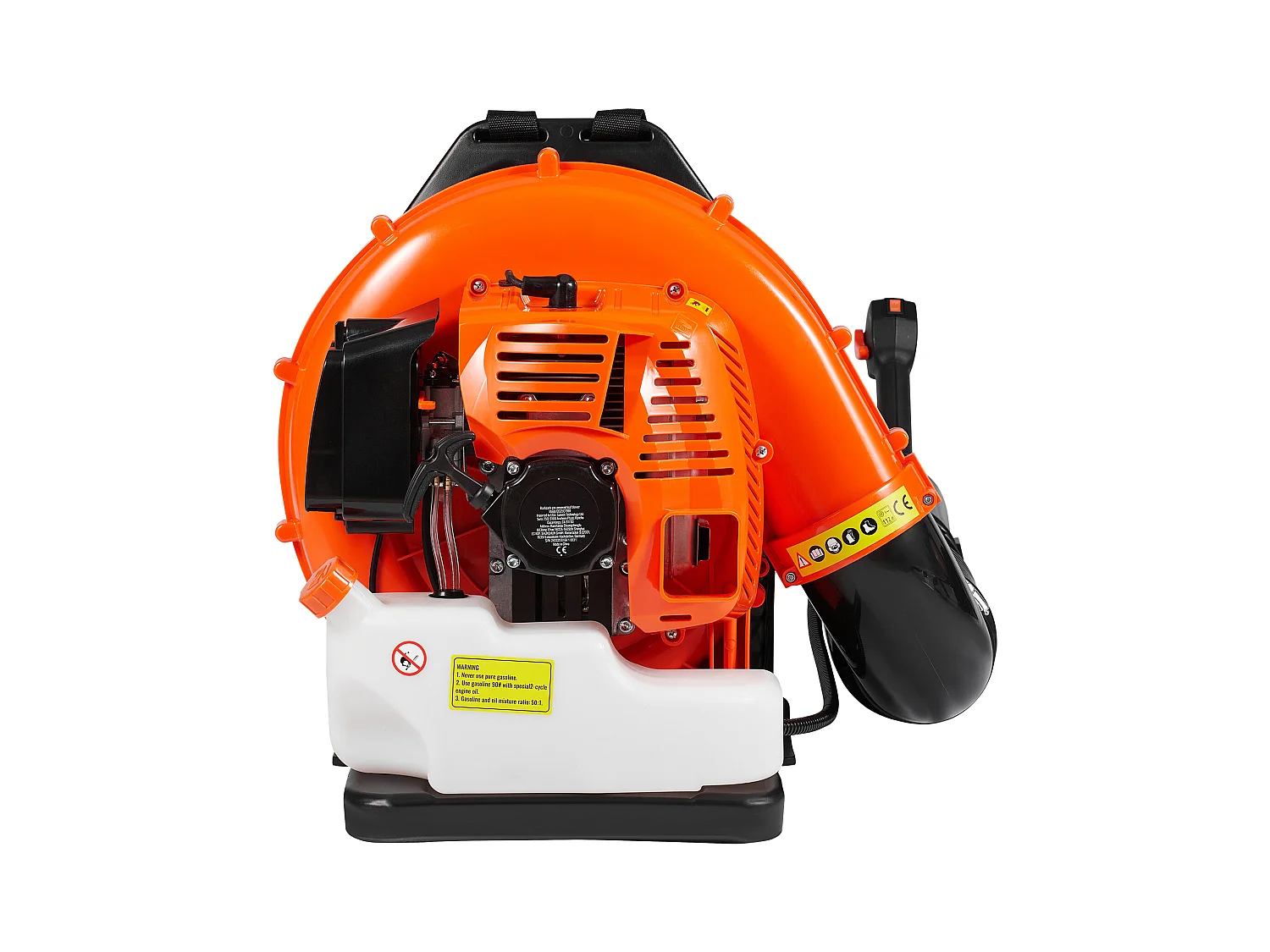 Soffiatore a Zaino SucceBuy 79CC a 2 Tempi, Volume D'aria 930 CFM, Velocità 184 MPH