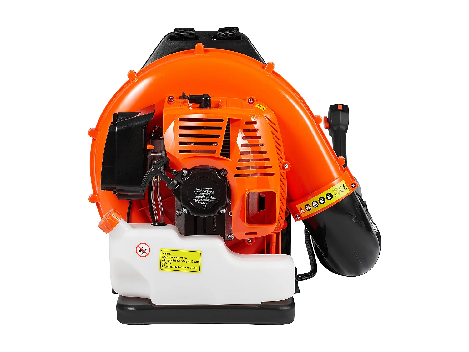 Hecht jardin SucceBuy Souffleur à Dos à Essence à 2 Temps 79CC, Volume D'air de 930 CFM, Vitesse de 184 MPH