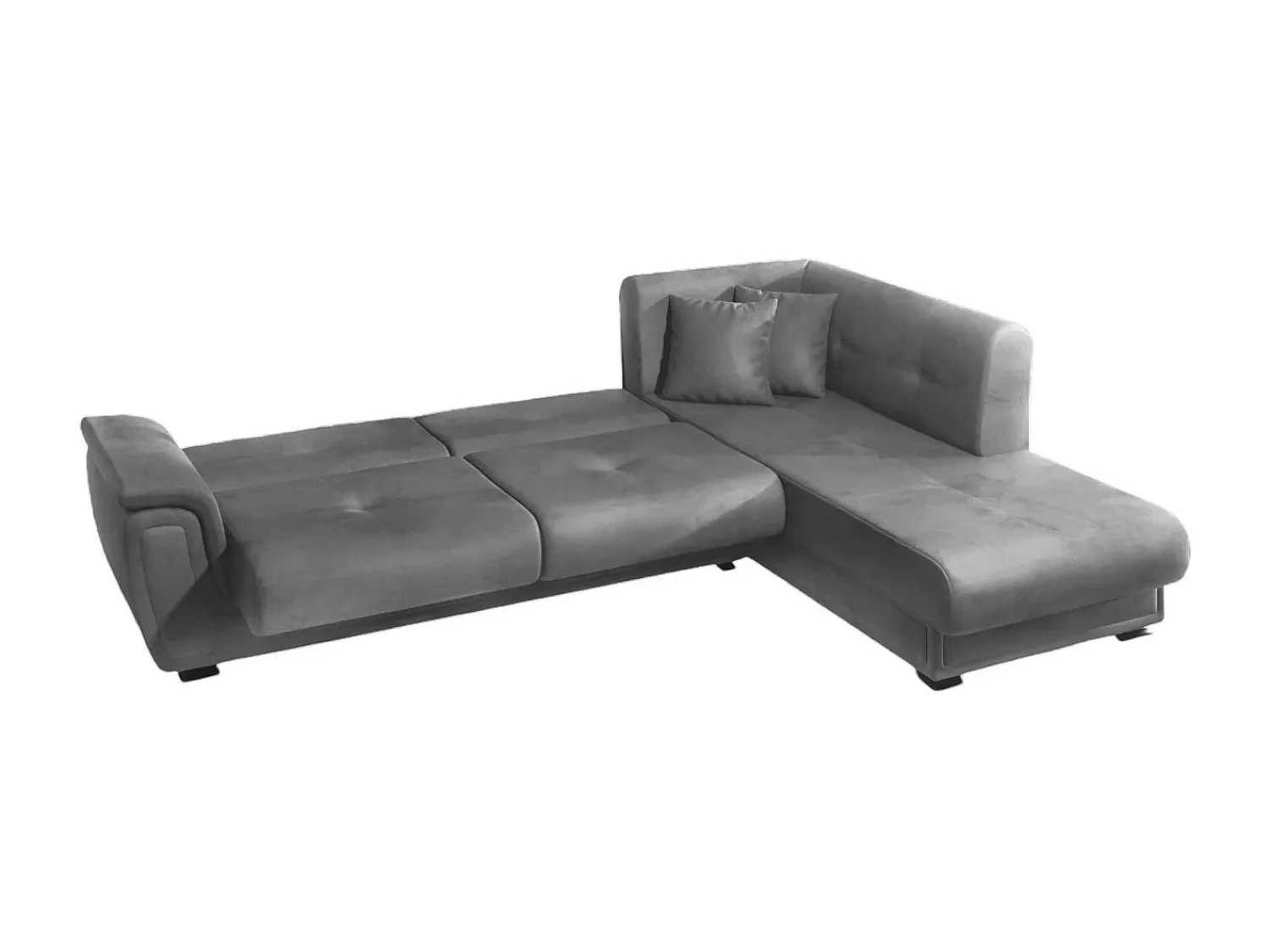 Canapé d'angle California R/revêtement tissu/