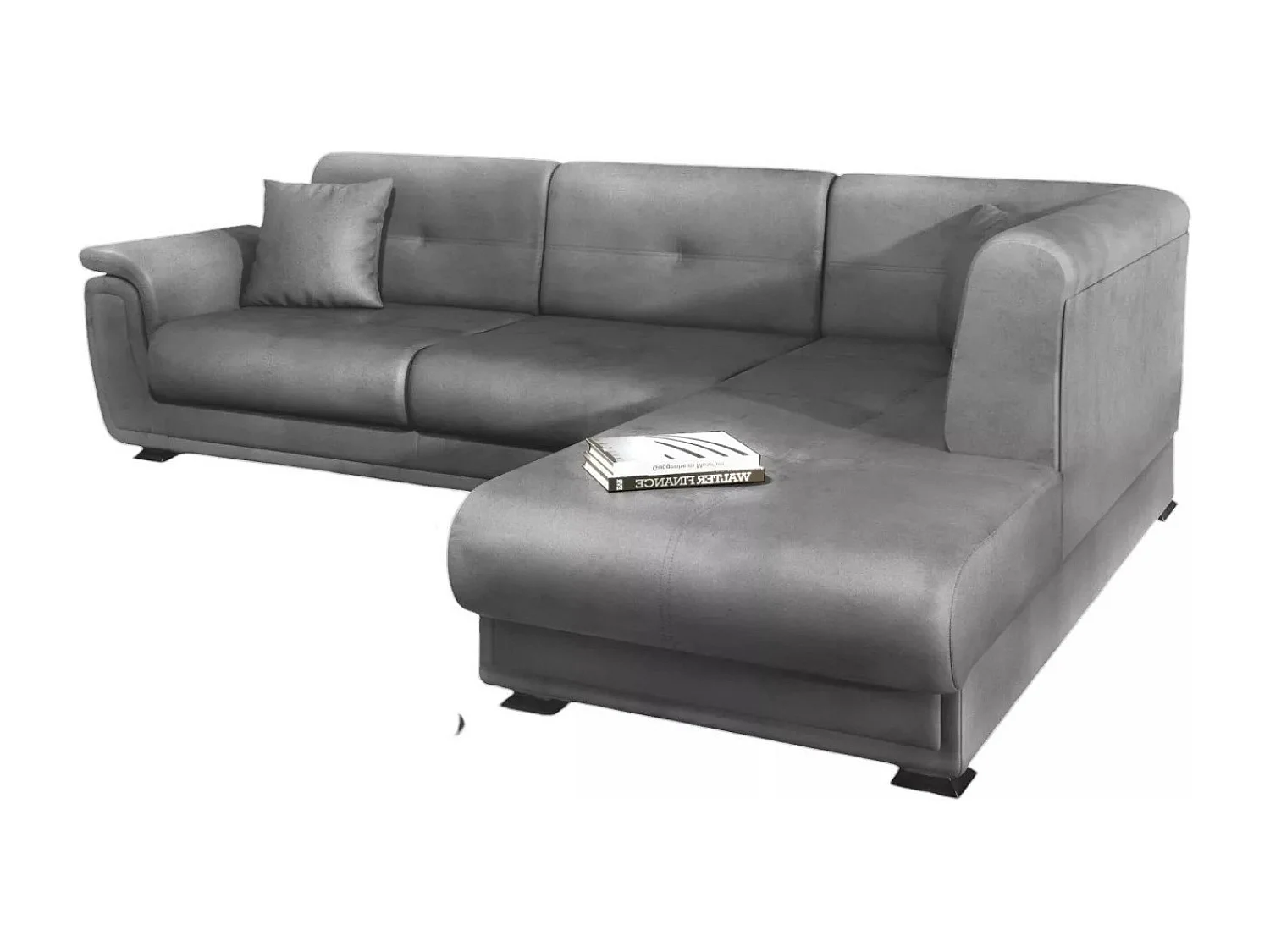 Canapé d'angle California R/revêtement tissu/