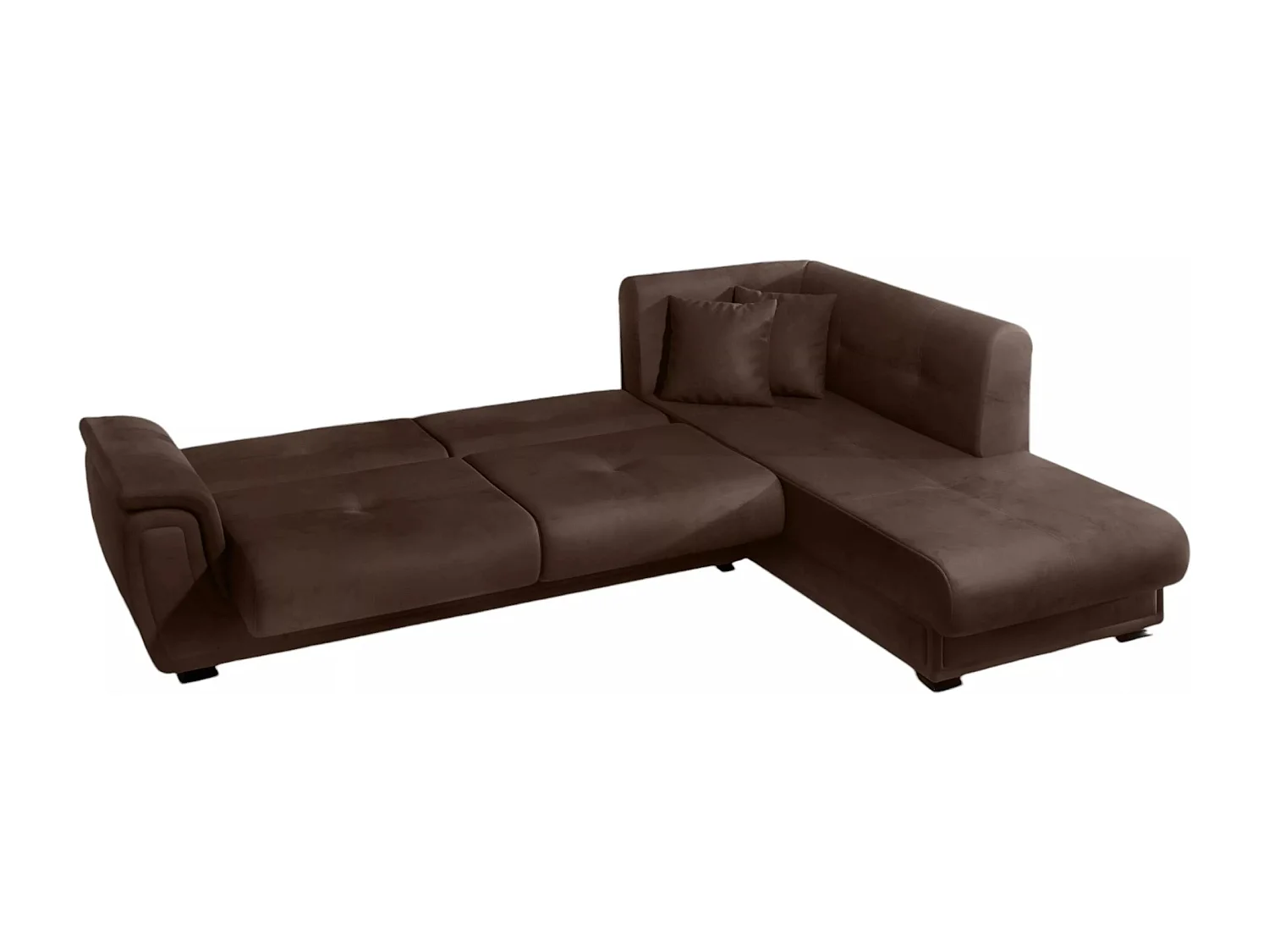 Ecksofa California R/Stoffbezug/