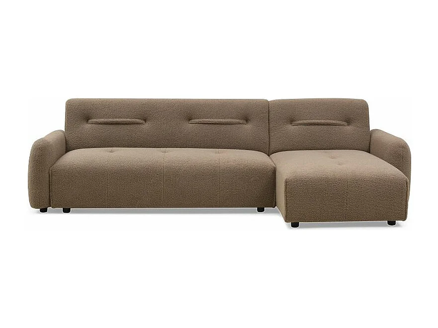 Canapé Convertible Modulable "Kiara" 294cm Marron