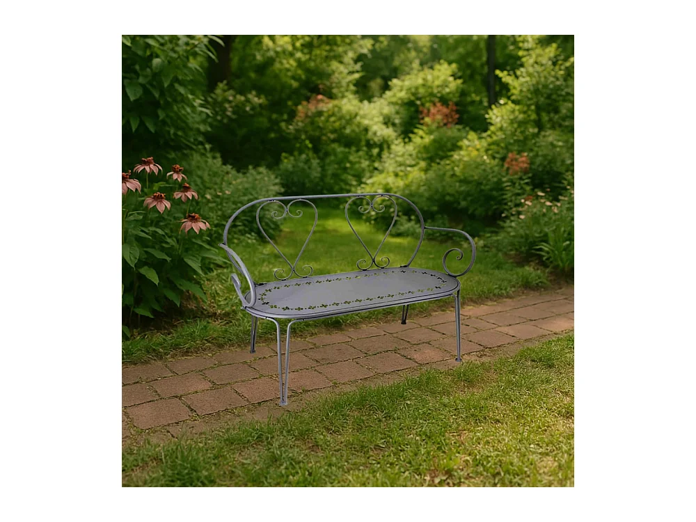 Banc en fer Belle Époque