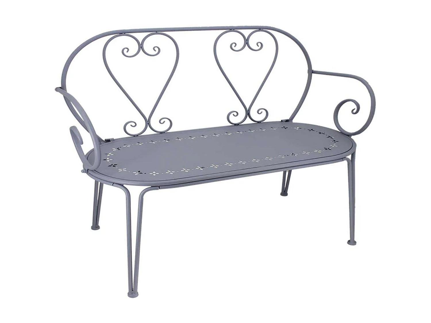 Banc en fer Belle Époque