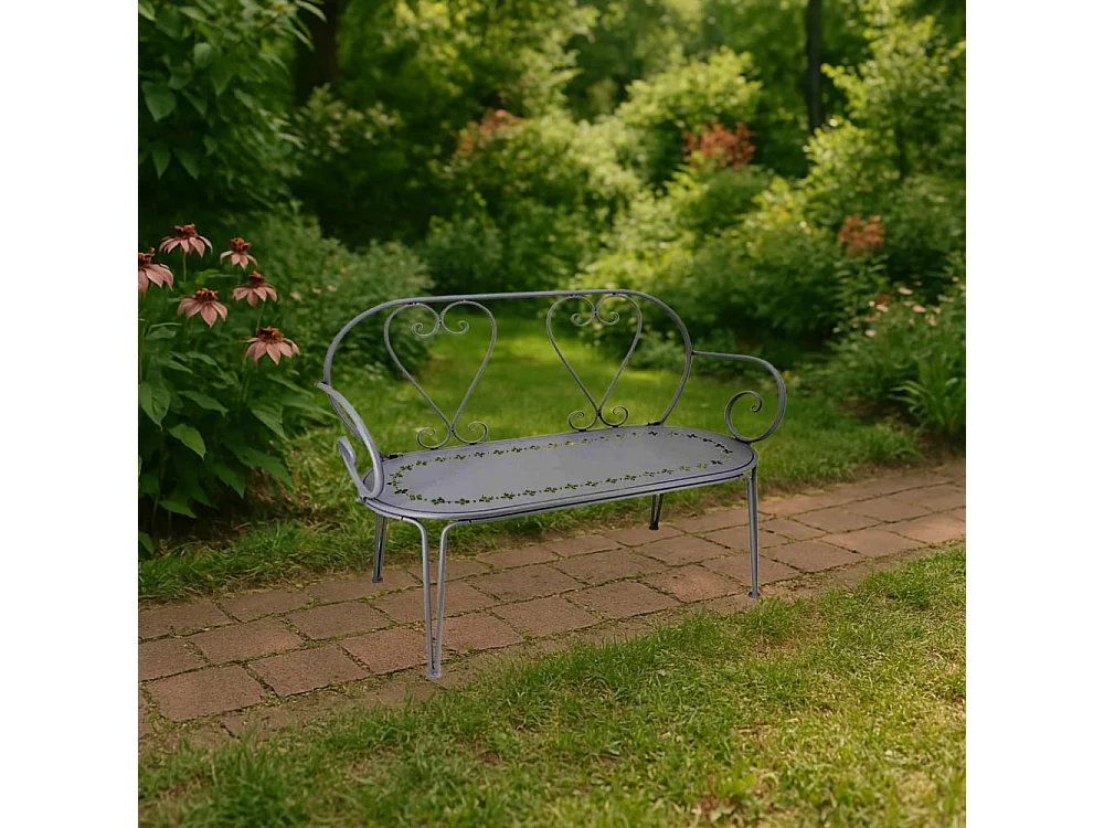 Banc en fer Belle Époque