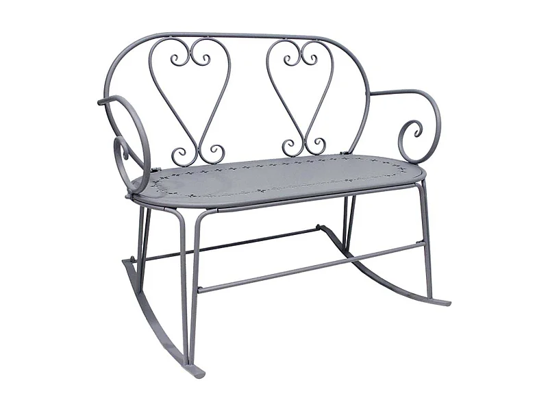 Banc à bascule en fer Belle Époque