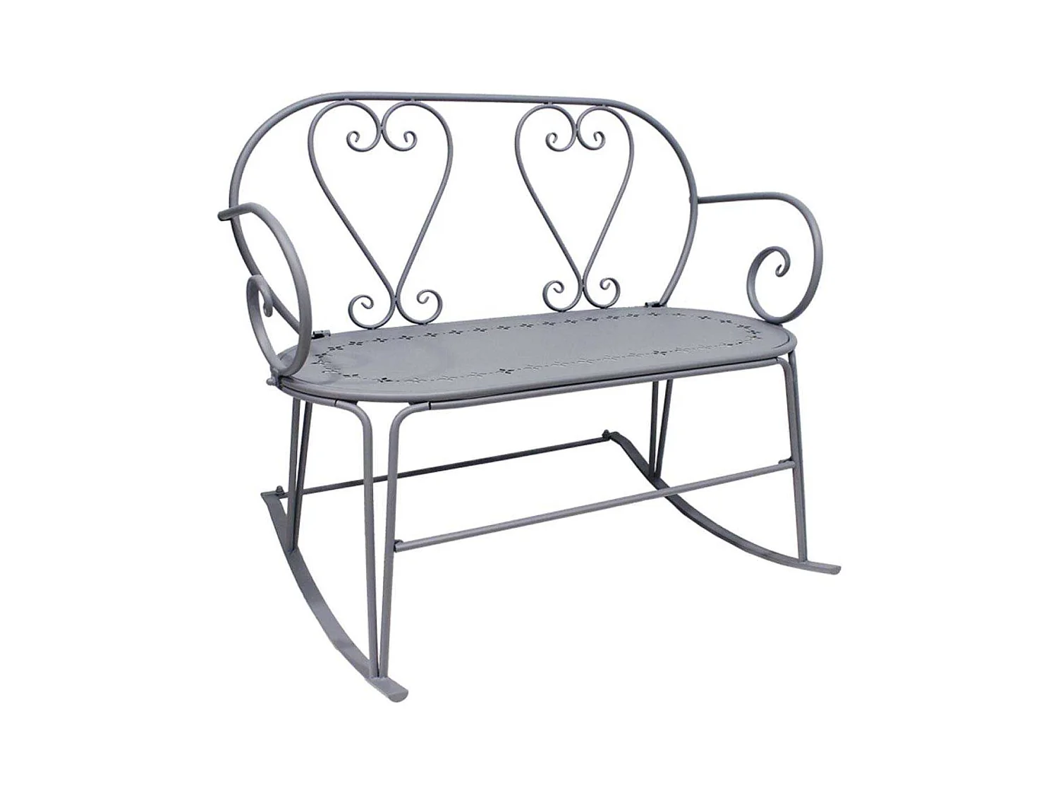 Banc à bascule en fer Belle Époque