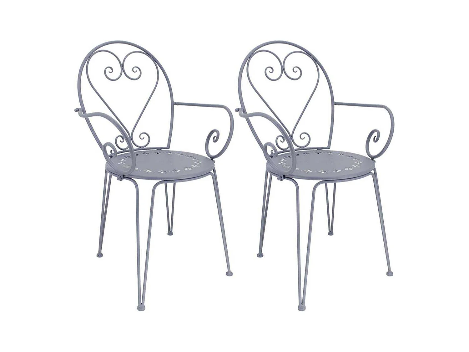 Fauteuil en fer Belle Époque