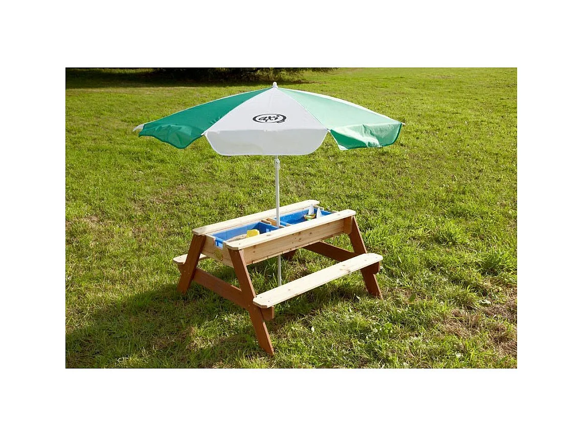 Table de jeux enfant en bois sable et eau Nick