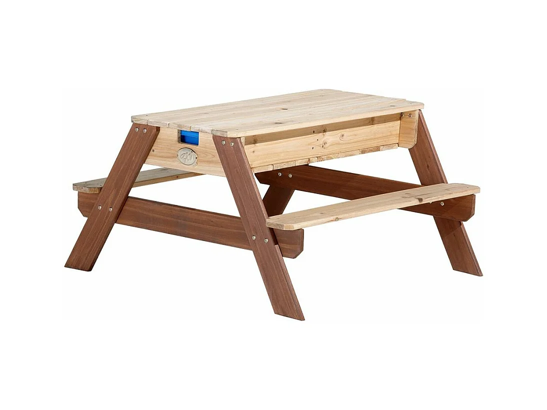 Table de jeux enfant en bois sable et eau Nick
