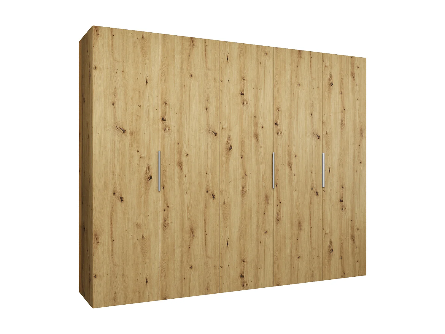 Armadio Marbella 1 con ante battenti 202/250/52 5 ante (artisan/cachemire)