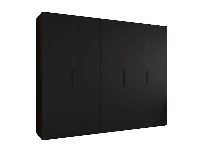 Draaideurkast Marbella 1 202/250/52 5-deurs (wit/goud)