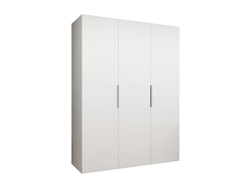 Armoire à portes battantes Marbella 1 202/150/52 3 portes (blanc/cachemire)