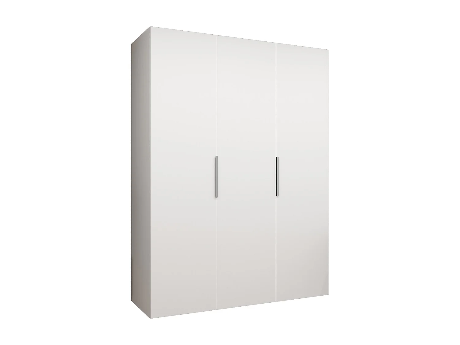 Armoire à portes battantes Marbella 1 202/150/52 3 portes (blanc/cachemire)