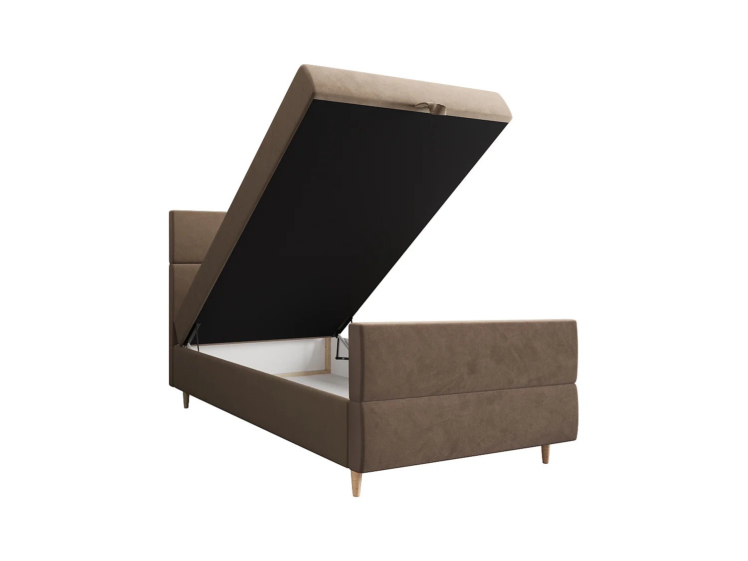 Łóżko kontynentalne FLO Plus 100x200 Itaka 48