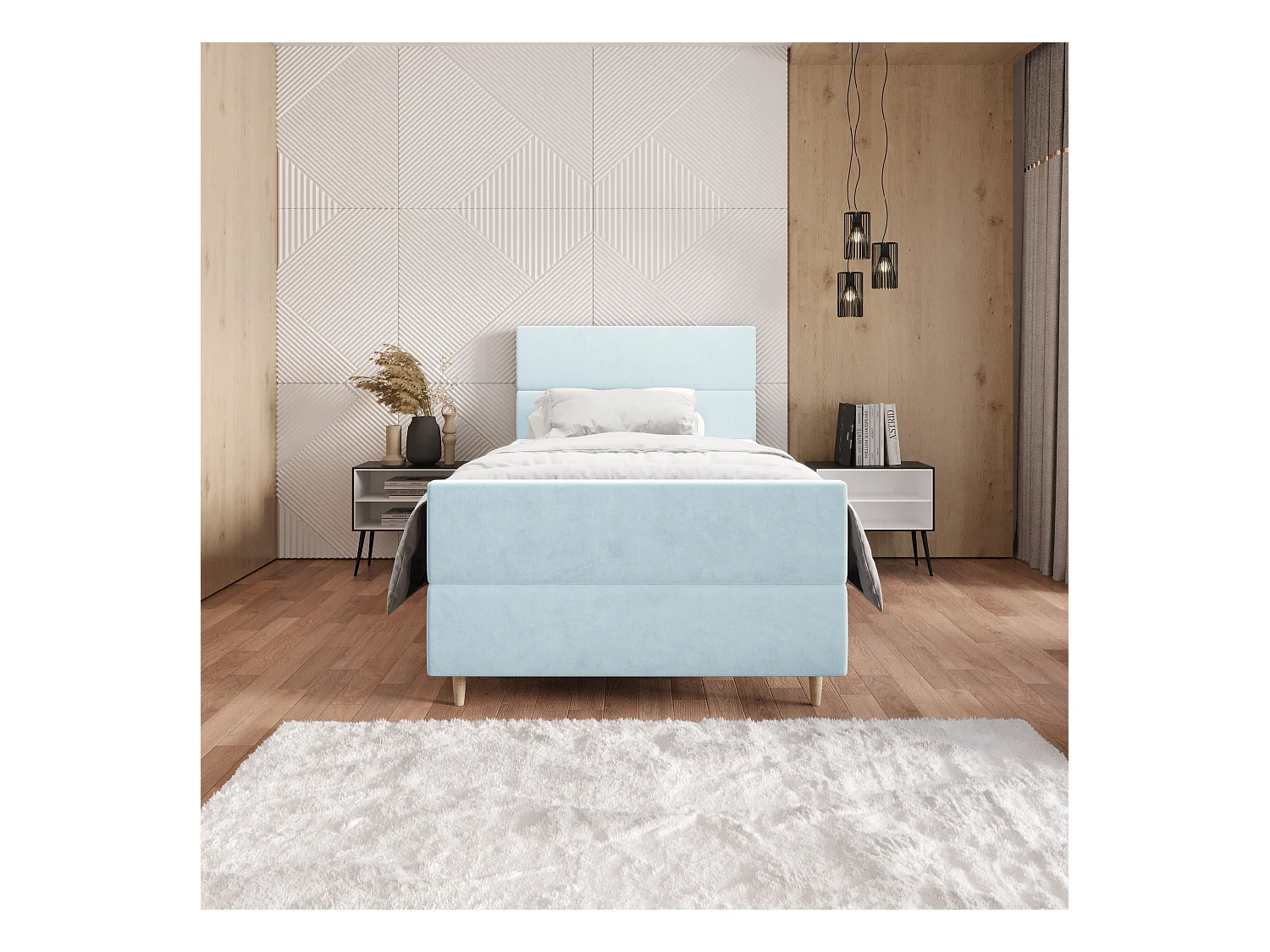 Boxspringbett FLO Plus 100x200 Itaka 13