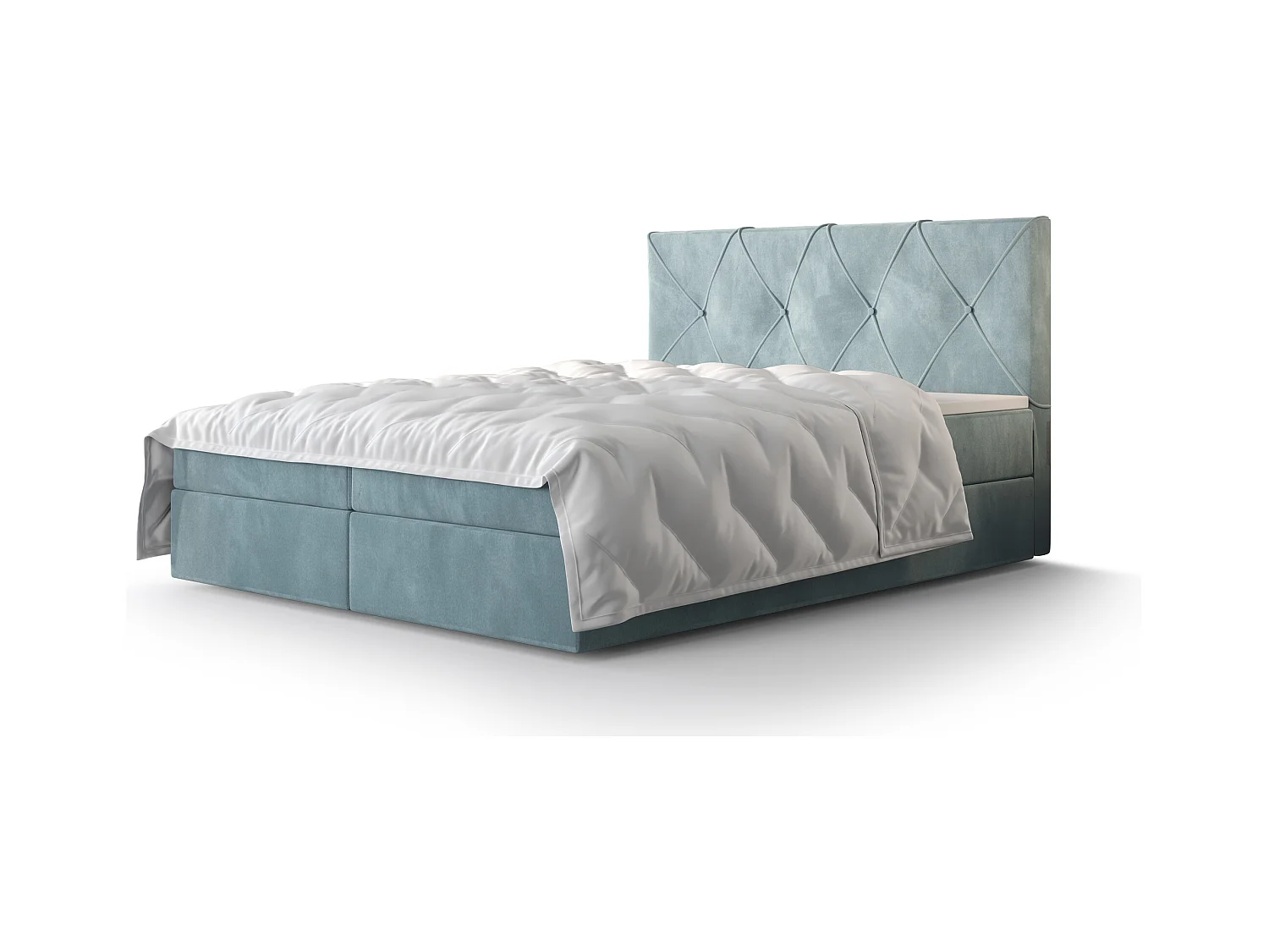 Łóżko kontynentalne ALTEA 180x200 Monolith 72