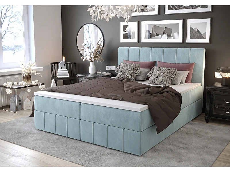 Boxspringbett BAHAMA 140x200 Monolith 72