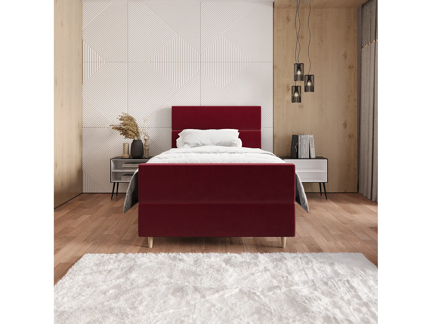 Boxspringbett FLO Plus 100x200 Itaka 34