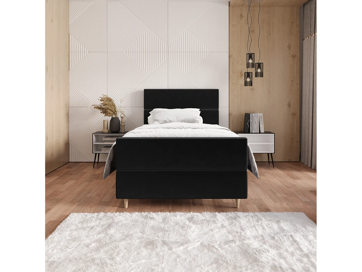 Boxspringbett FLO Plus 100x200 Itaka 15