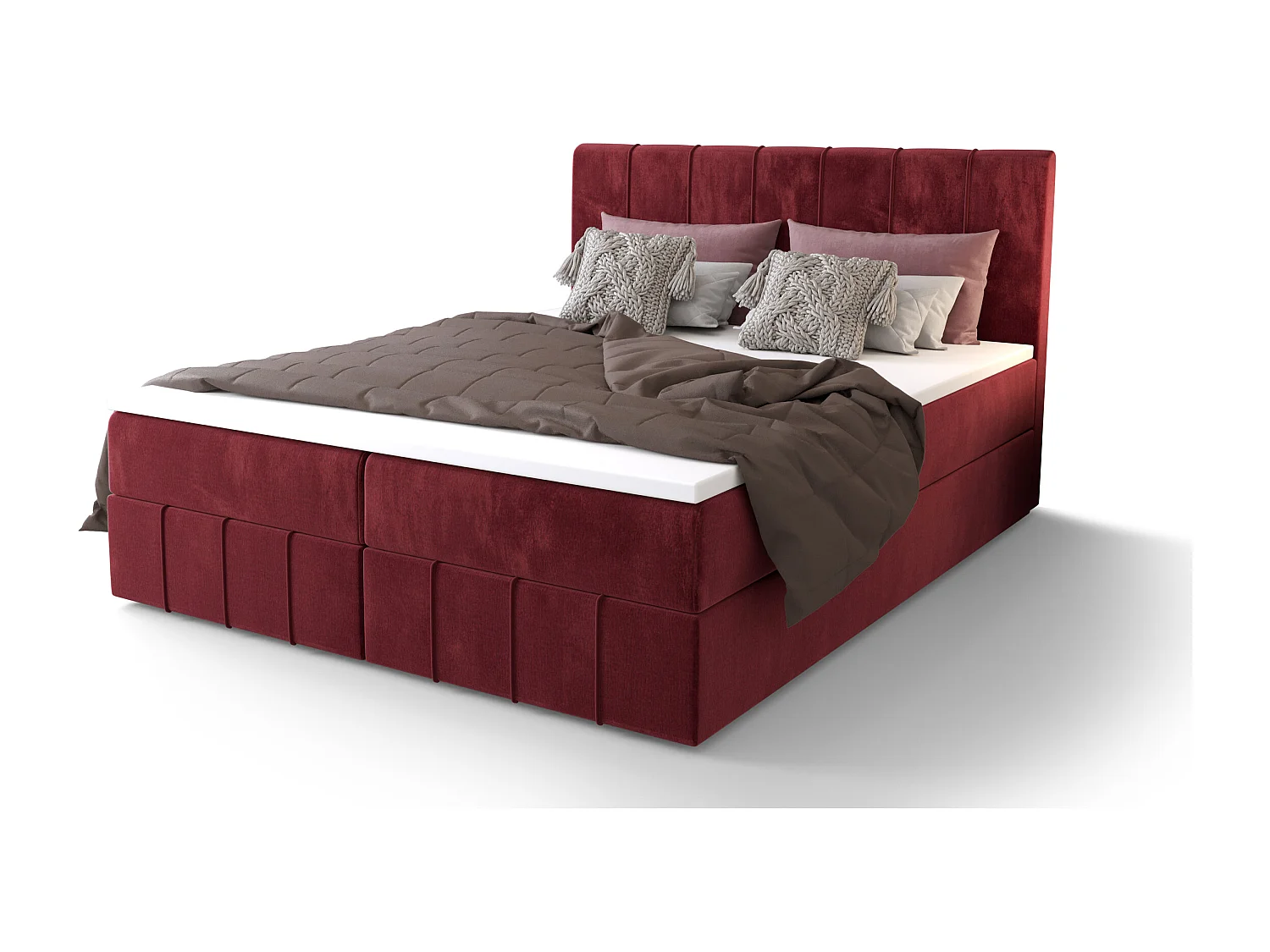 Boxspringbett BAHAMA 160x200 Monolith 59