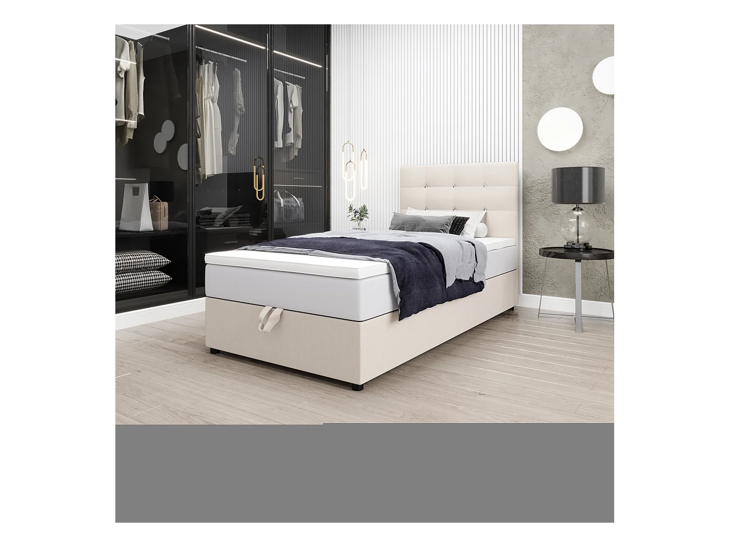 Boxspringbett KING 90x200 Cosmic 10