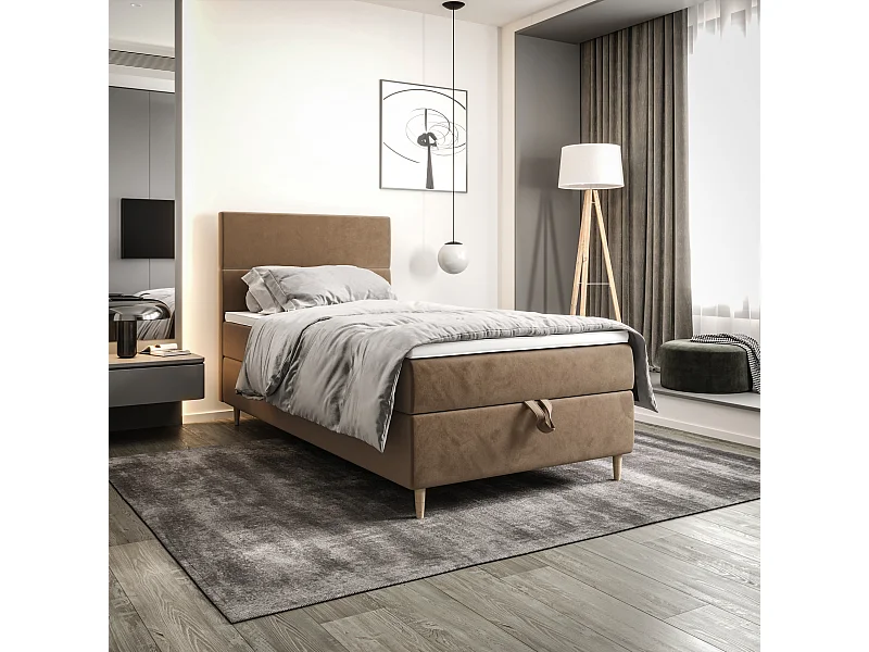 Łóżko kontynentalne FLO 100x200 Itaka 48