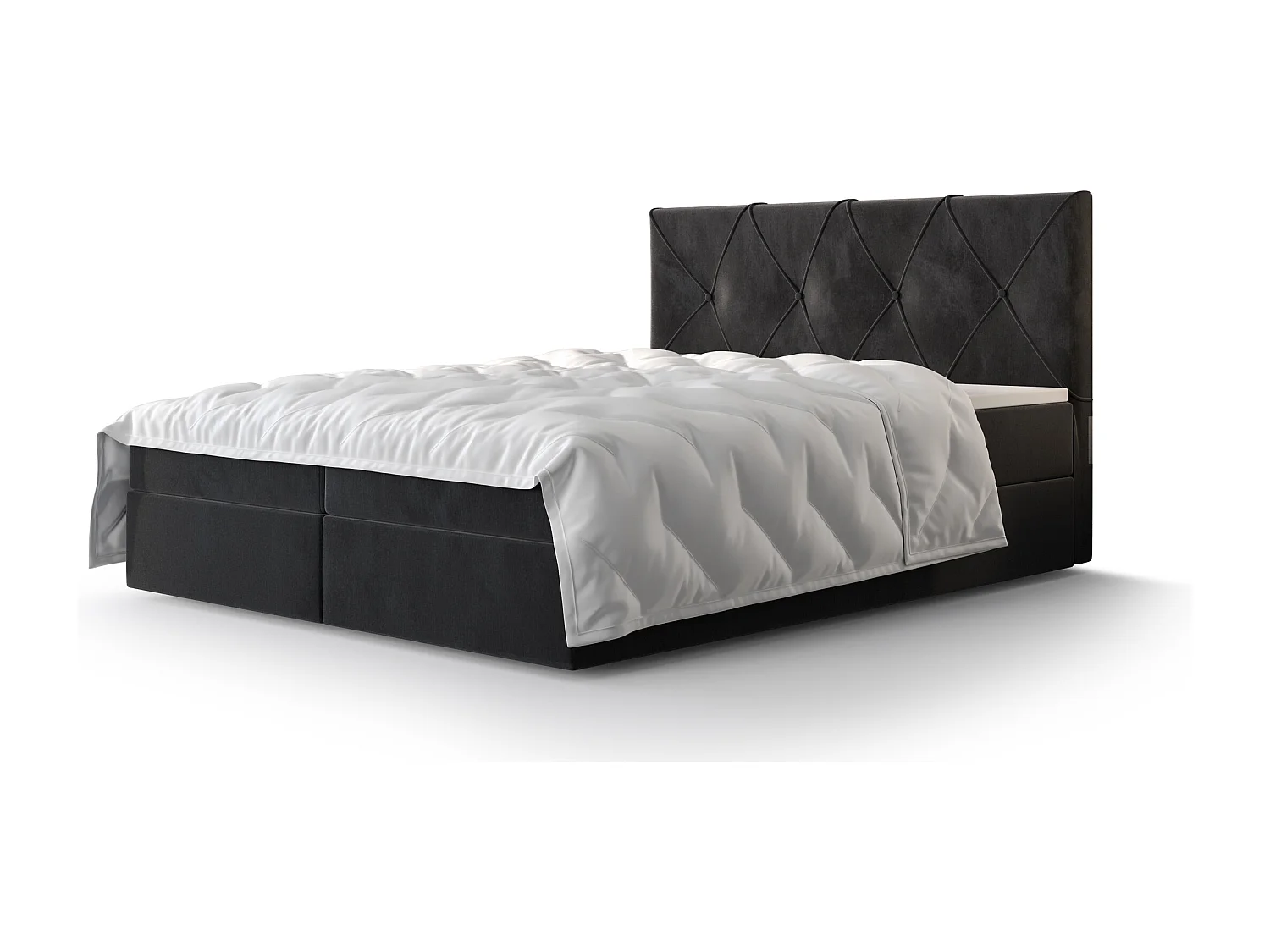 Boxspringbett ALTEA 160x200 Monolith 97