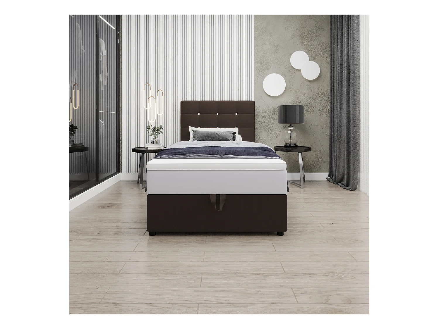 Boxspringbett KING 100x200 Cosmic 800