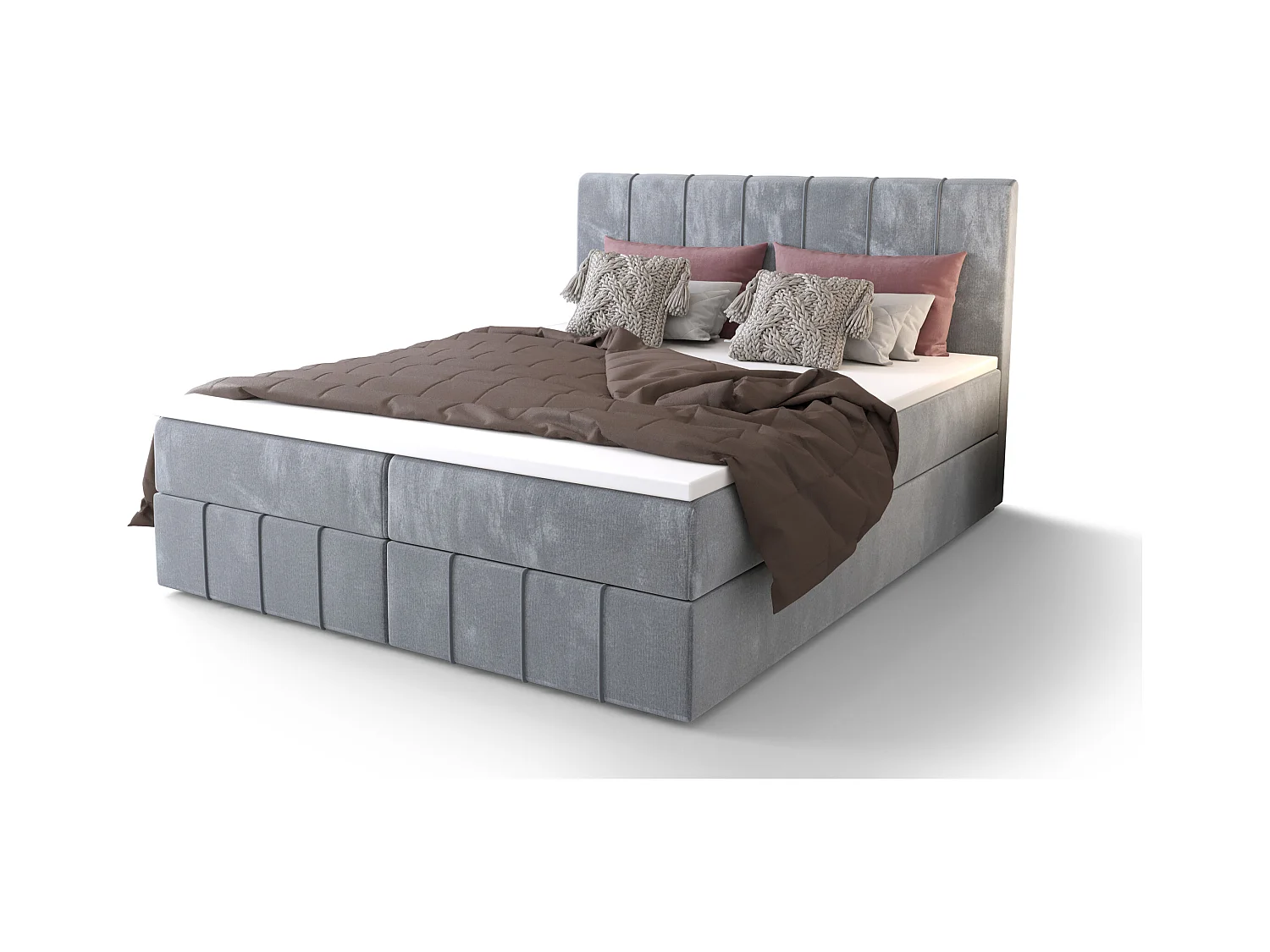 Łóżko kontynentalne BAHAMA 200x200 Monolith 70