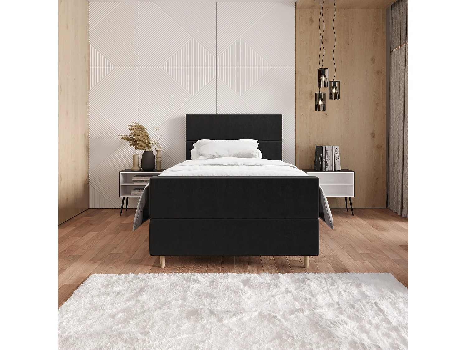 Boxspringbett FLO Plus 100x200 Itaka 27