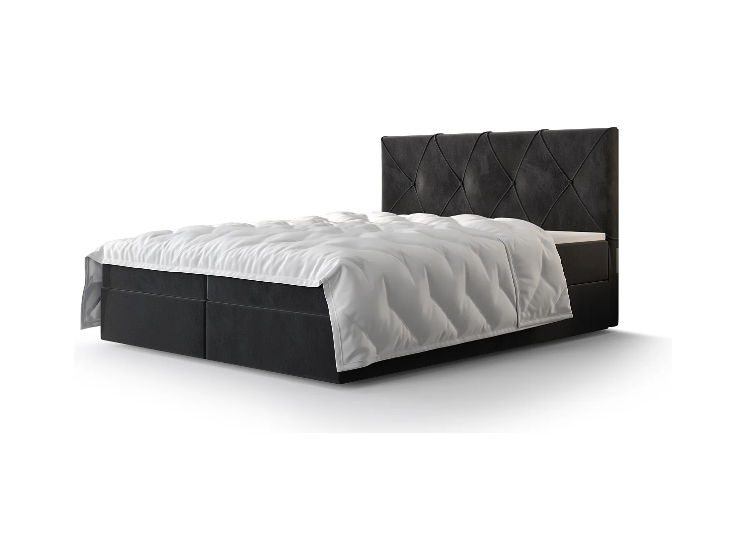 Łóżko kontynentalne ALTEA 180x200 Monolith 97