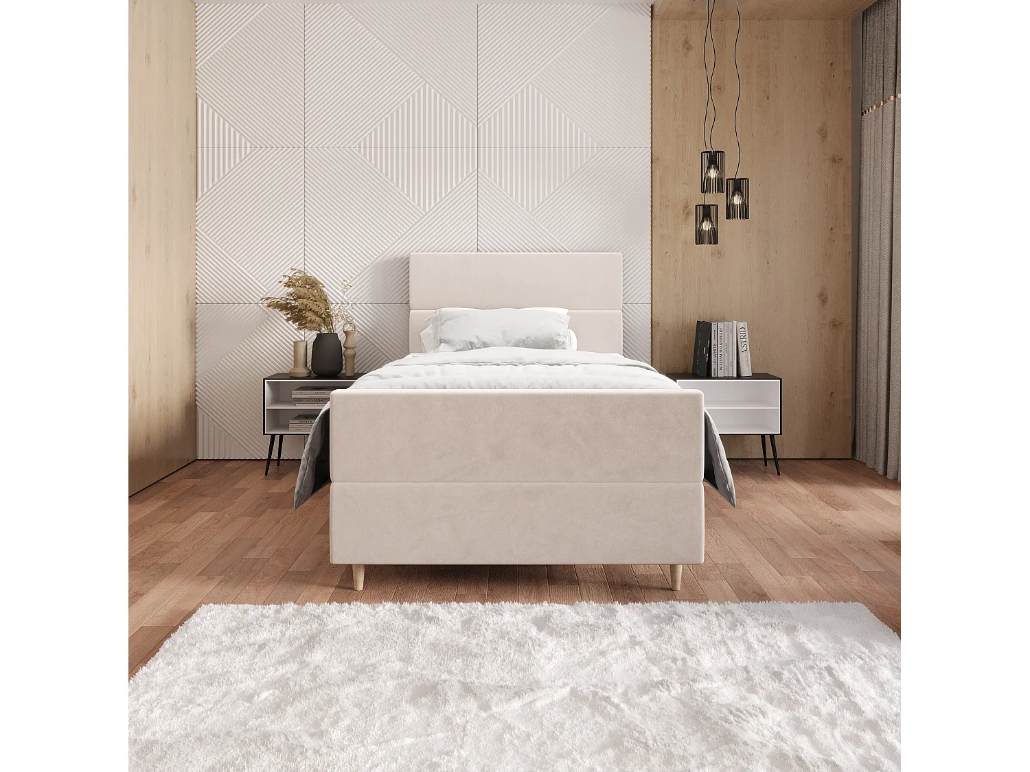 Boxspringbett FLO Plus 100x200 Itaka 16