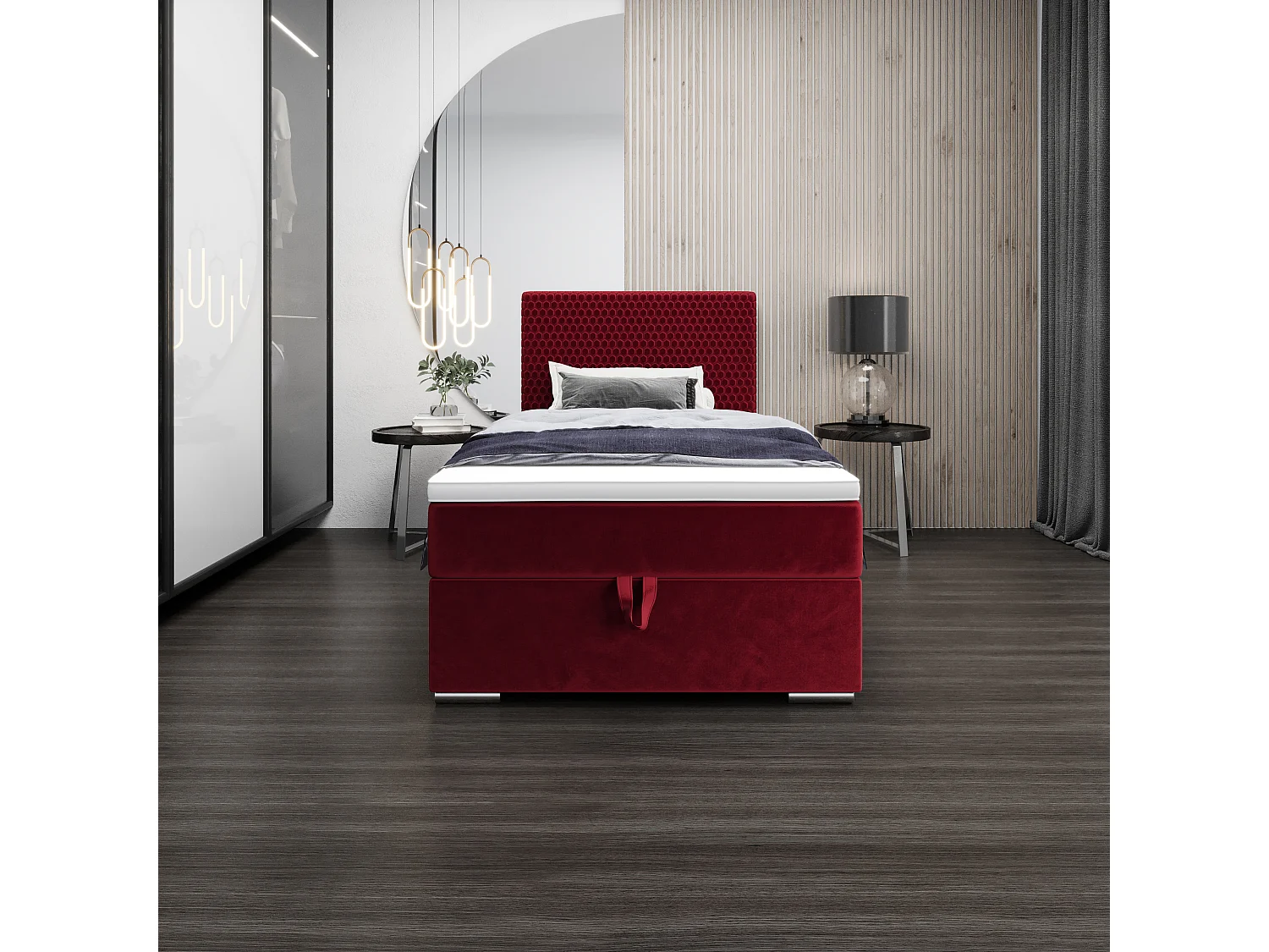 Boxspringbett HONEY 120x200 Riviera 61