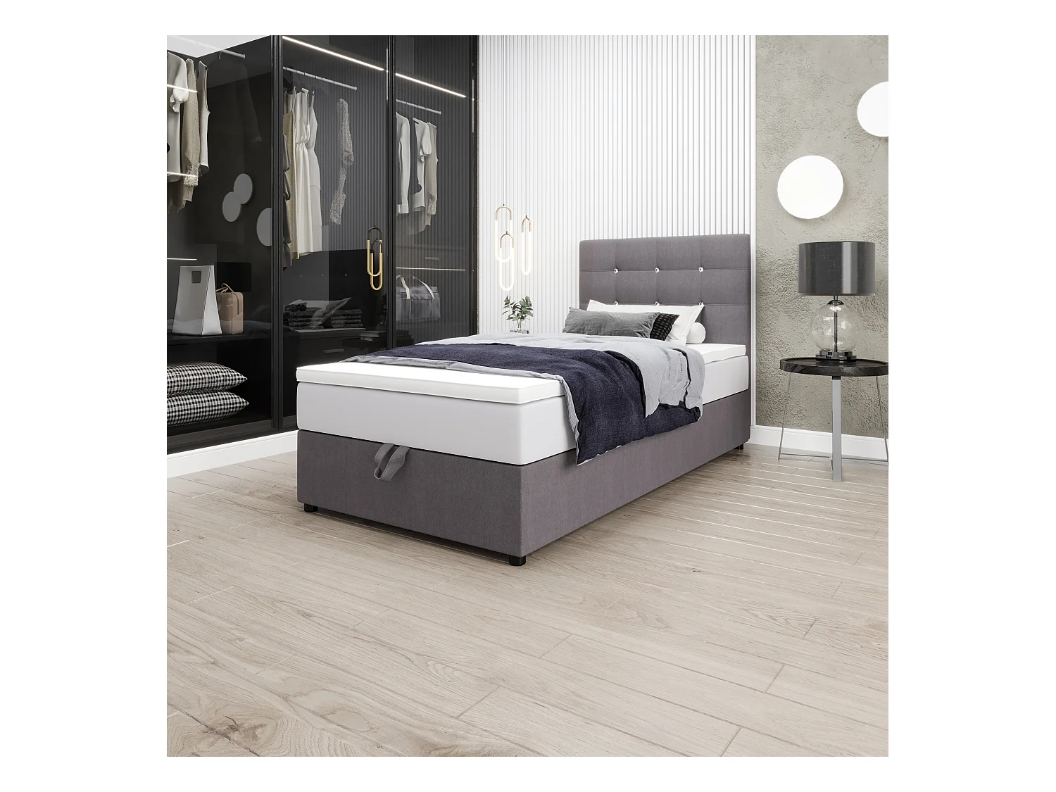 Boxspringbett KING 120x200 Cosmic 160