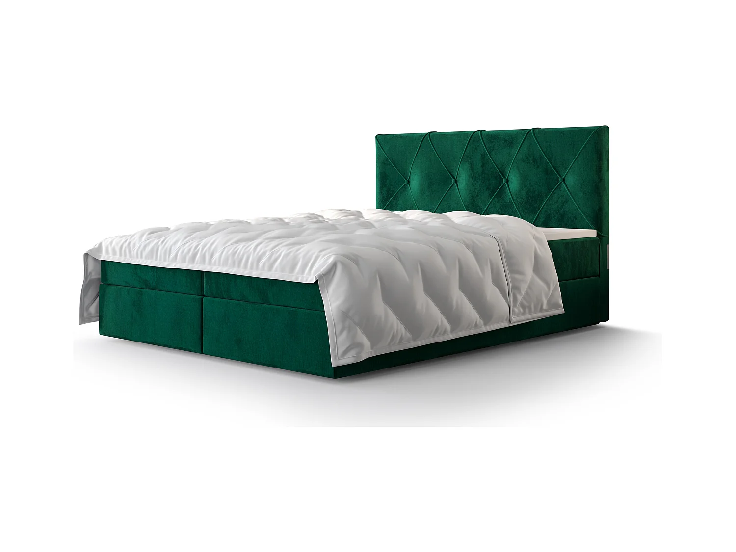 Łóżko kontynentalne ALTEA 200x200 Monolith 37