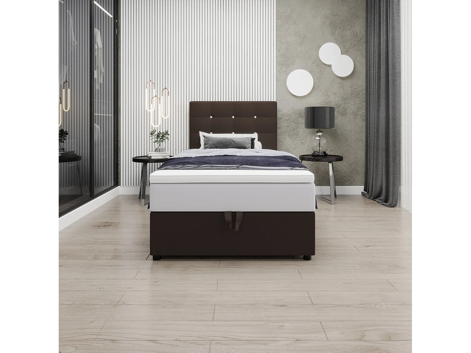 Boxspringbett KING 120x200 Cosmic 800