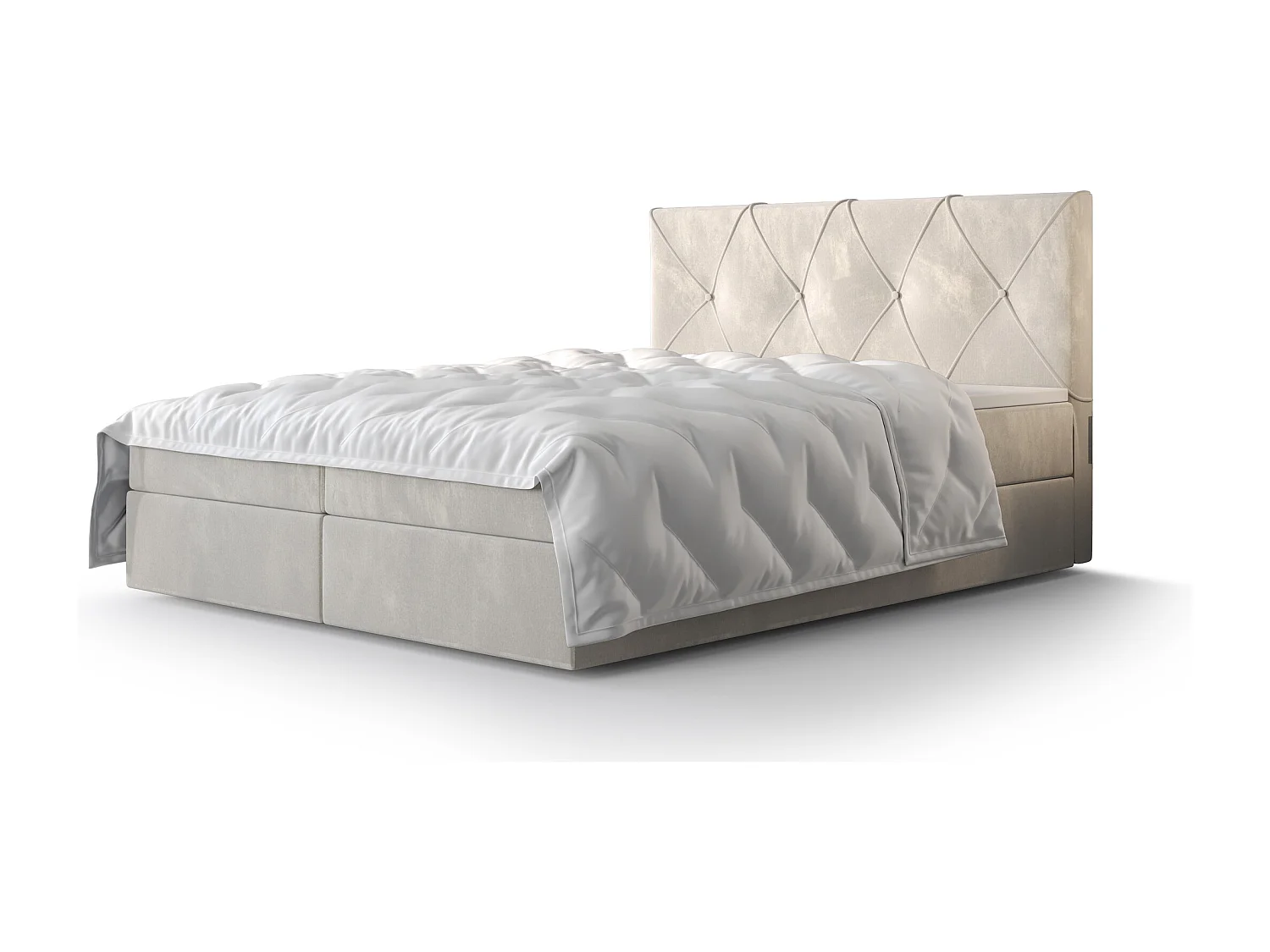 Boxspringbett ALTEA 140x200 Monolith 02