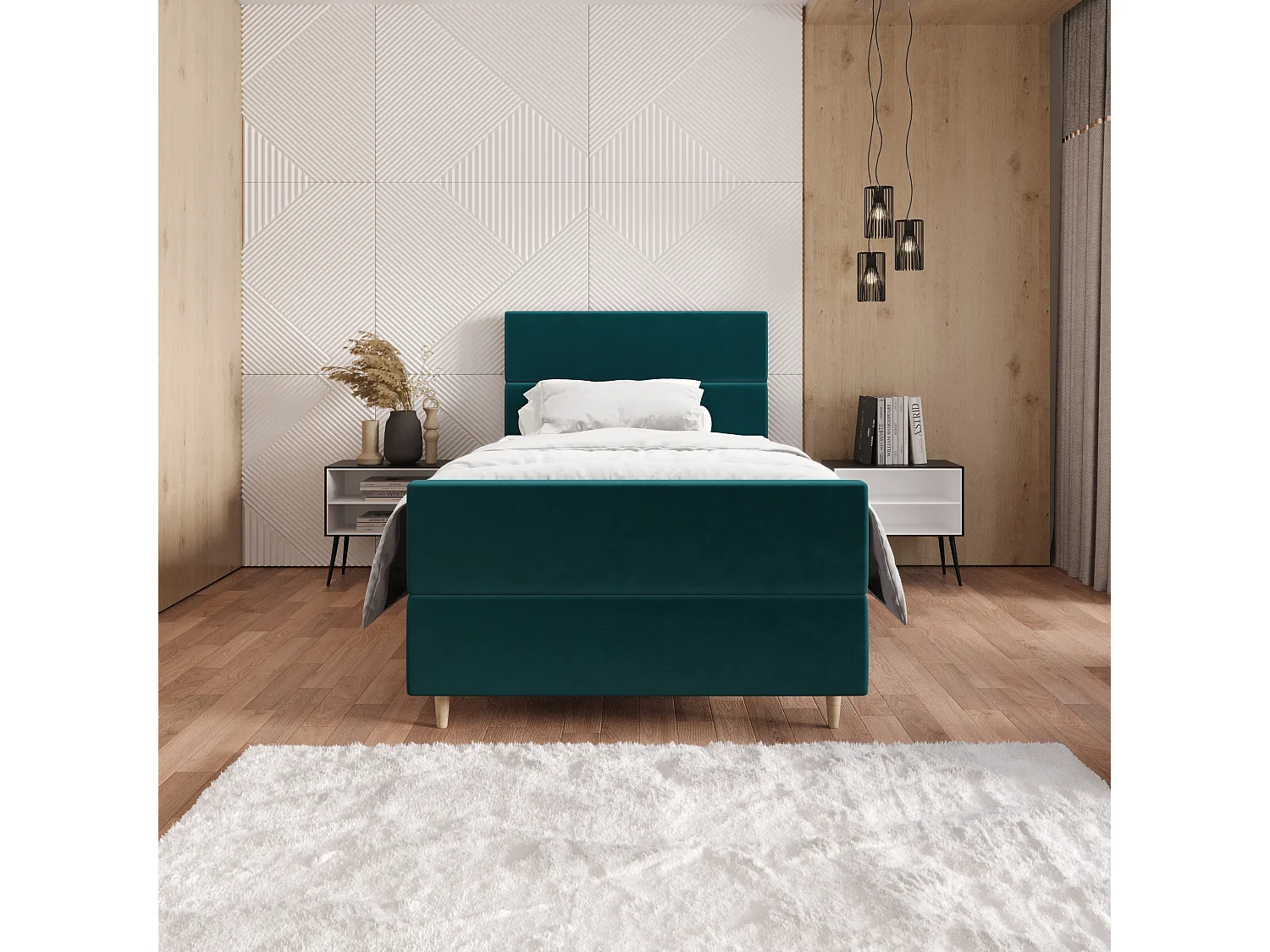 Boxspringbett FLO Plus 100x200 Itaka 39