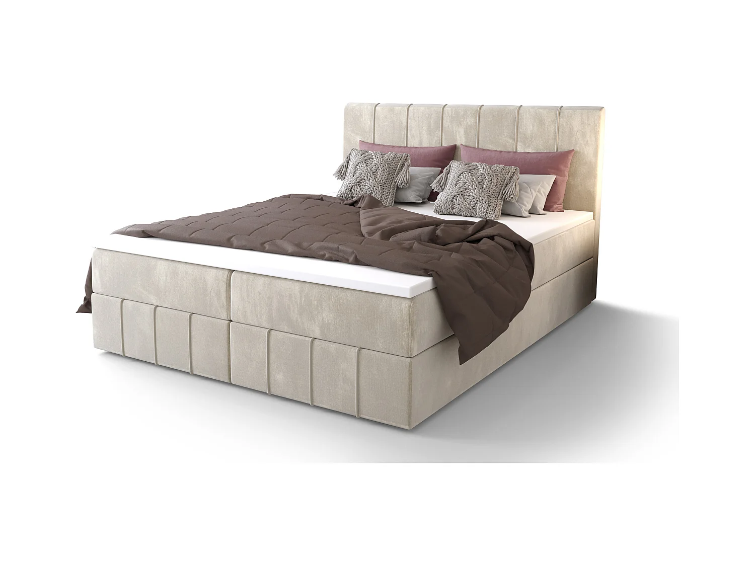 Boxspringbett BAHAMA 180x200 Monolith 02