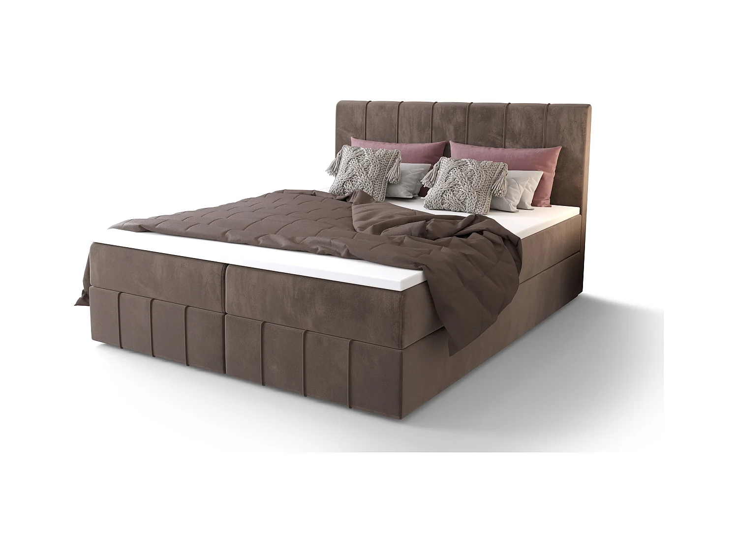 Boxspringbett BAHAMA 160x200 Monolith 15