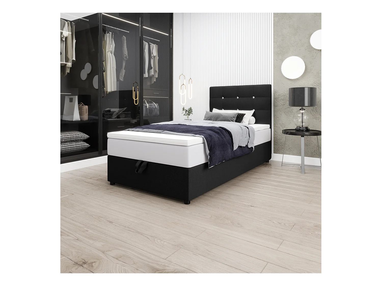 Boxspringbett KING 120x200 Cosmic 100