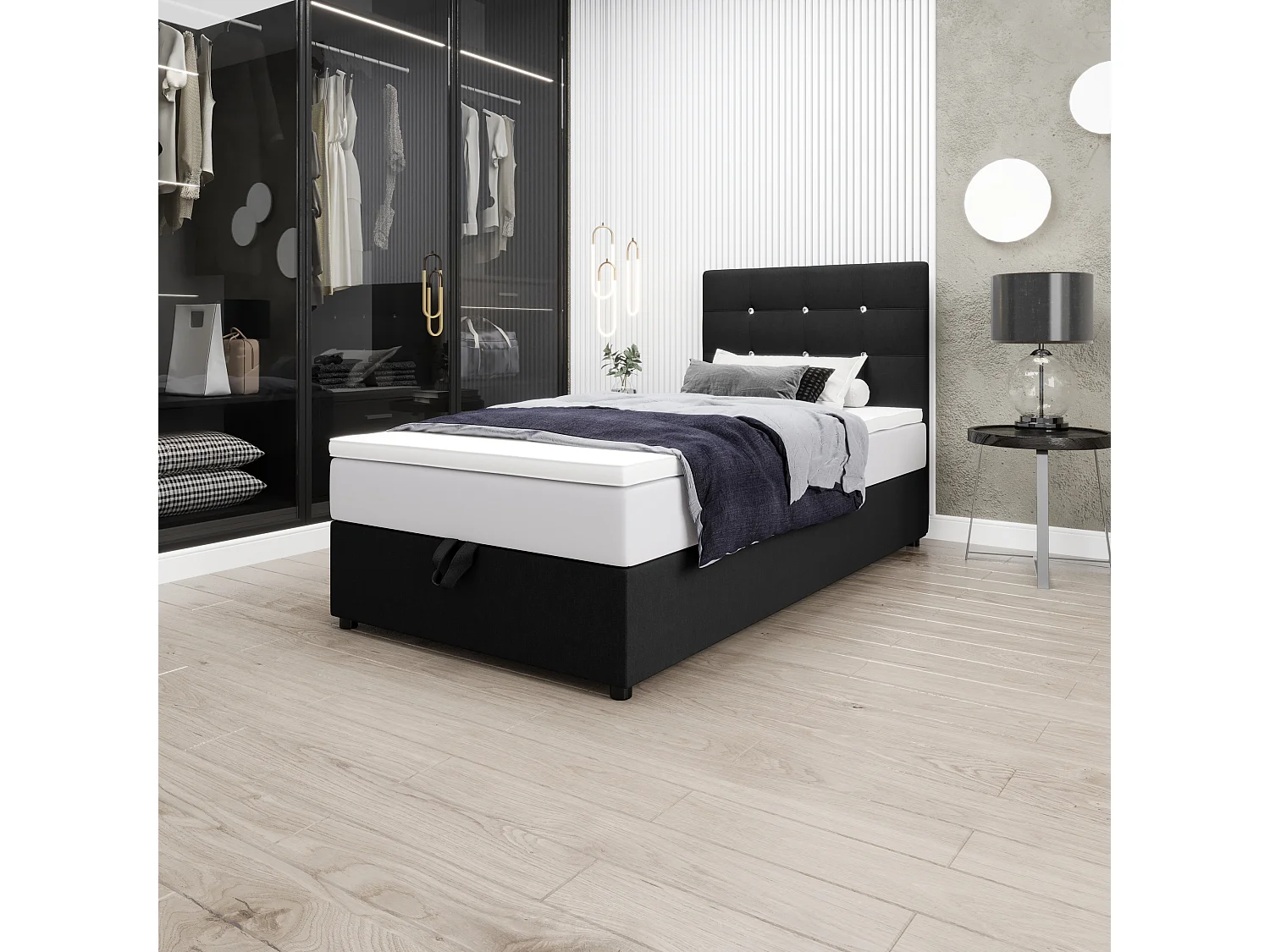 Boxspringbett KING 120x200 Cosmic 100